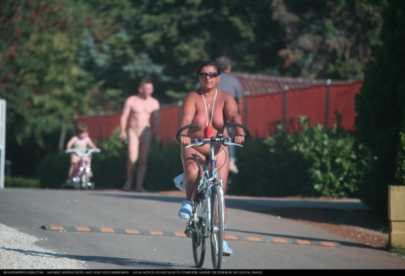 Naturists Road Biking pics - Nudity is a part of life without shame
