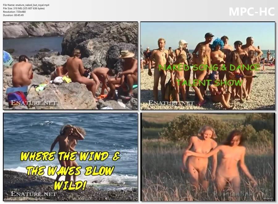 Enature - Naked royal vacation at sea - Nature and nudism are the best home for a person