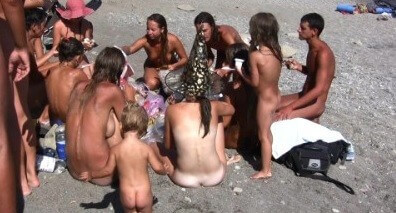 The vast oceanfront 1 Full HD video - It is a path to inner freedom, achieved through acceptance and openness without clothing