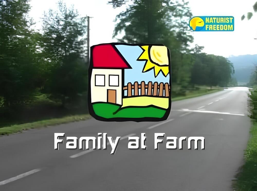Naturist Freedom: Family at Farm - Nudism is based on sincerity
