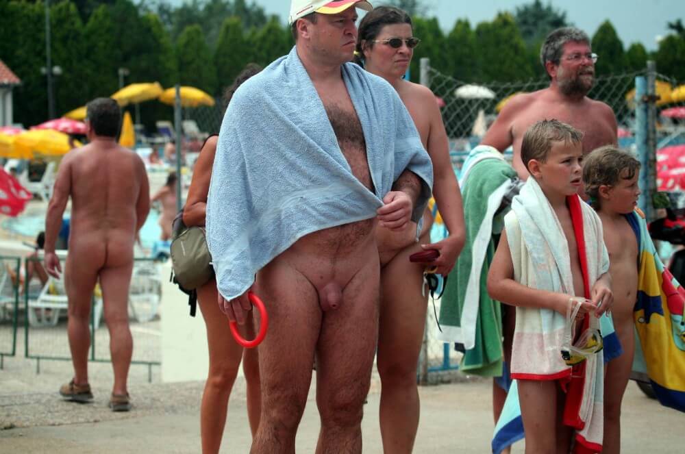Naturist Pool Resort Exits photos - Nudism fosters trust and mutual understanding