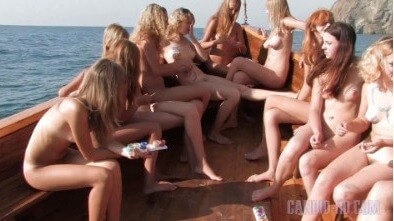 Candid HD: Nudist Boat Cruise Full HD video - Nature provides inspiration and energy for the lives of naturists