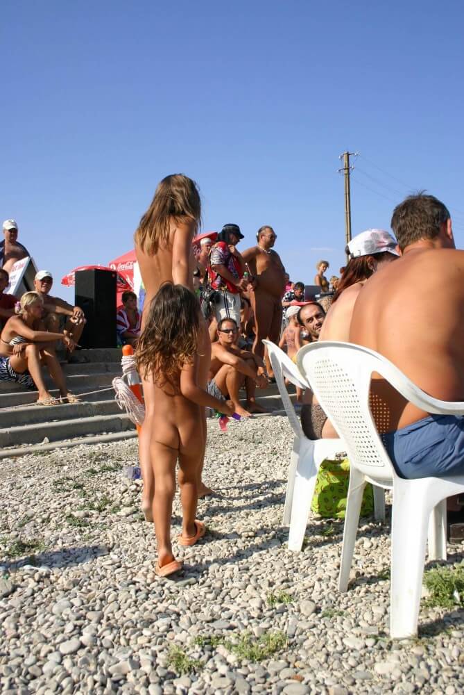 Naturist Standing Sideline - A Base for Naturist Recreation