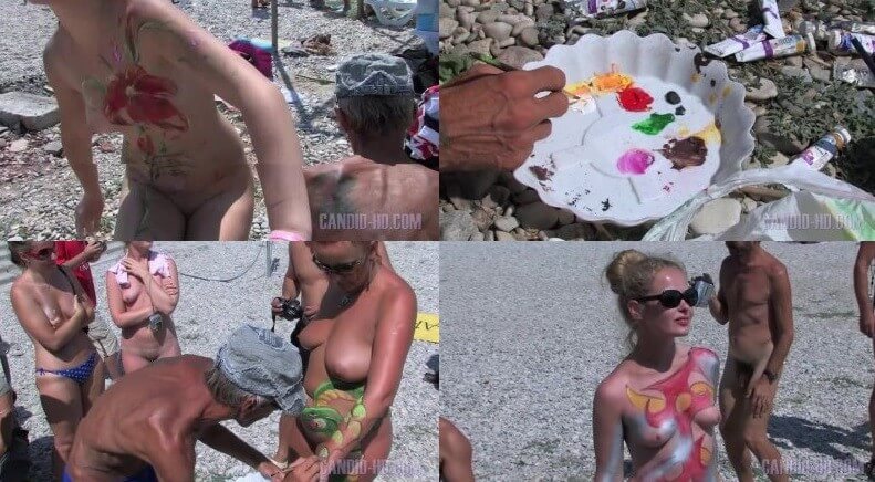 Body Art Festival 2008 Part 1 - Nudism helps people accept themselves
