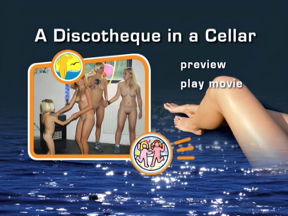 Naturist Freedom: A discotheque in a cellar - Naturism is based on love for oneself and nature