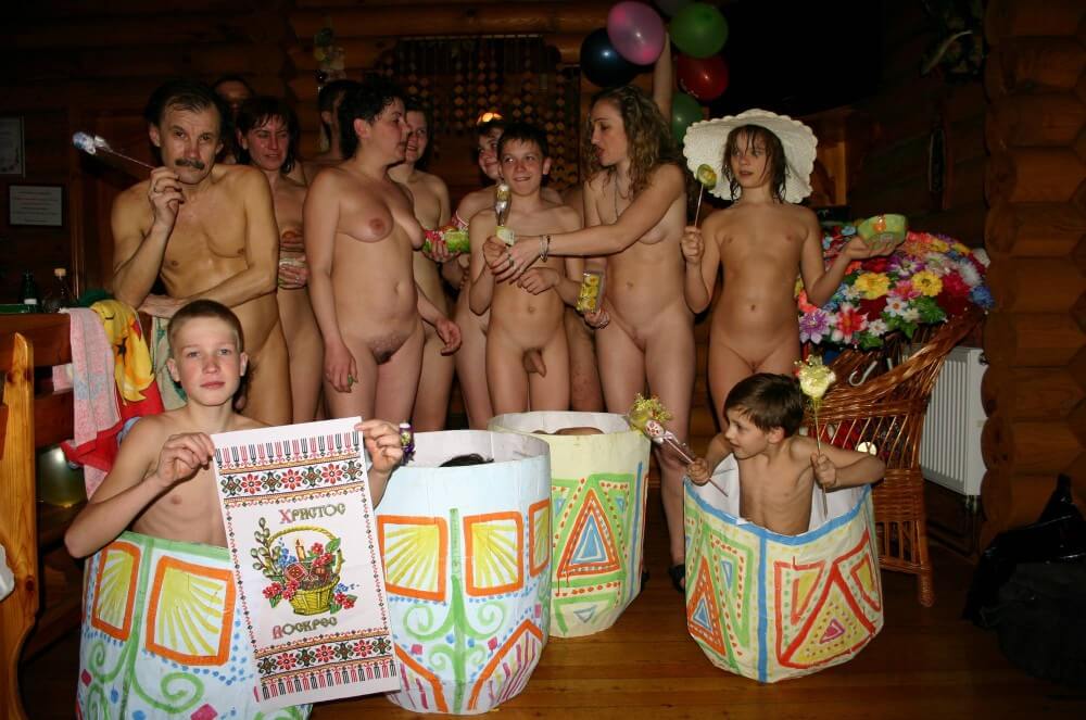 Easter Group Memories pics - Nudity helps you understand yourself and the people around you better