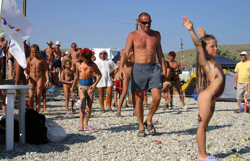 Beach Time Talent Show pics - Love for oneself and the environment are important values in naturism and nudism