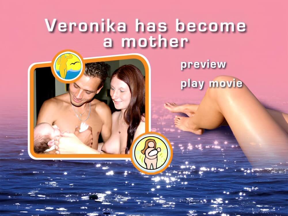 Naturist Freedom: Veronika Has Become a Mother - There are festivals centered around the theme of nudity, such as Nudist Day