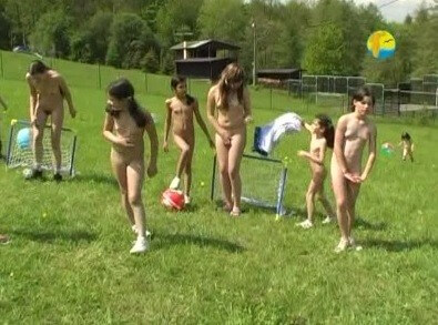 Naturist Freedom: Slide in the Summer - Nature is considered the bodys natural clothing