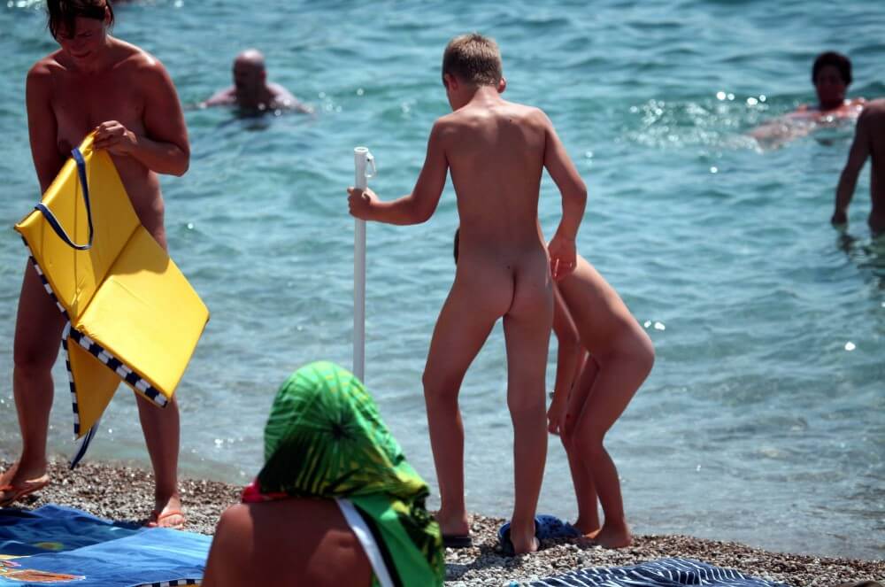 Water Camp pics - Nature and nudism are the best home for a person