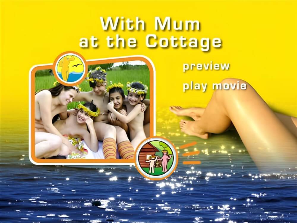 Naturist Freedom: With Mum at the Cottage DVD - Nudists strive for tolerance and respect for others