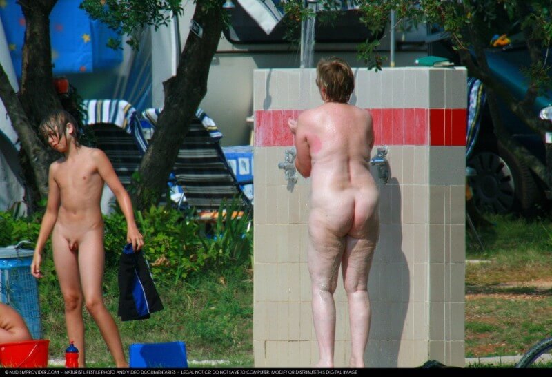 Covered in Towel Nudists-Boardwalk Biking - Simplicity and naturalness are valued in nudism