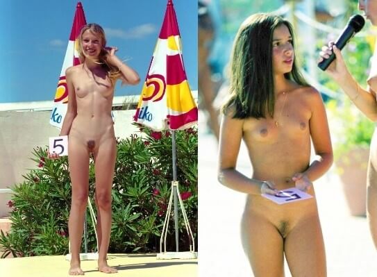 Junior Miss Pageant Beauty Contest photos - We began to practice nudism consciously