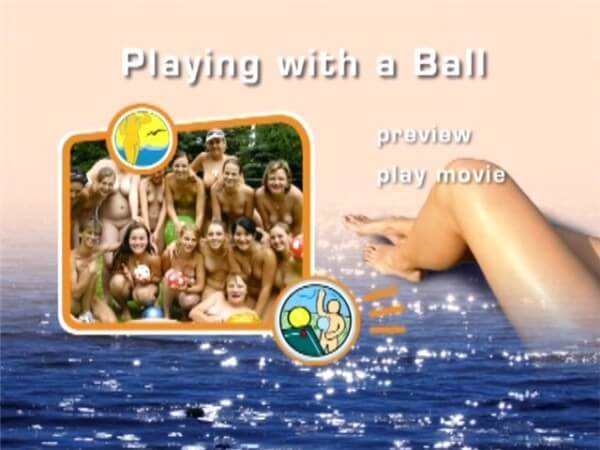 Naturist Freedom: Playing with a ball - Such nudist practices help break down prejudices