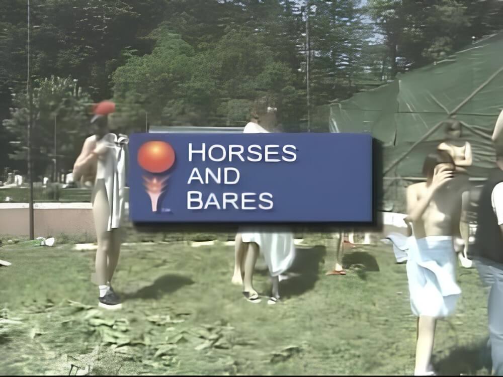Horses and Bares - Naturism creates harmony with the environment