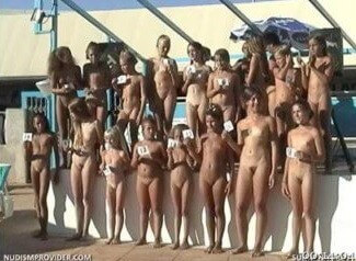 Junior Miss Pageant France video 2 - Nudism supports freedom of self-expression and individuality