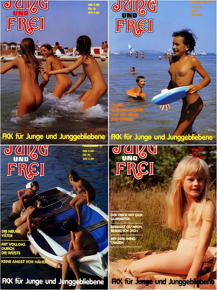 Jung und Frei Nr 9-12 - Harmony and balance are important in this nudist culture