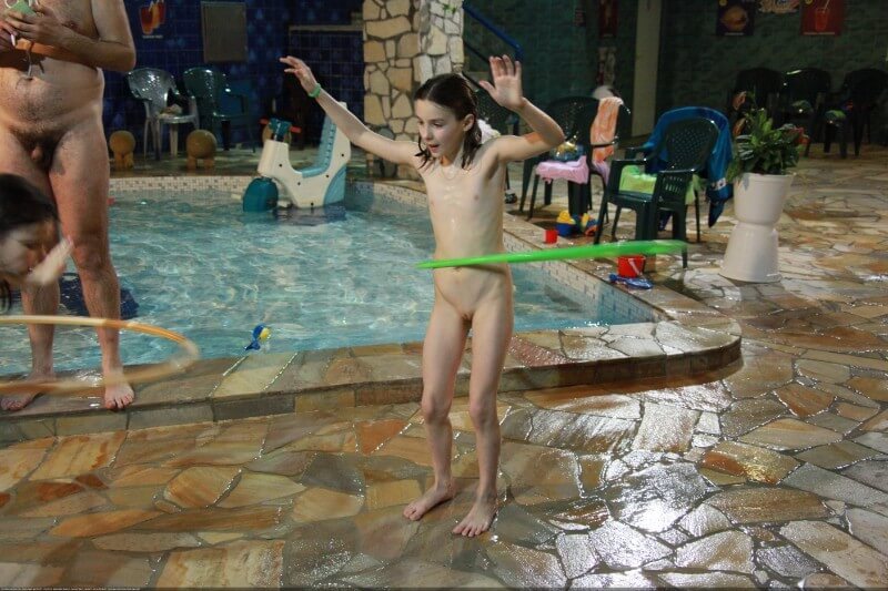 Naturist club games pool photos - Nudism teaches you to appreciate the present