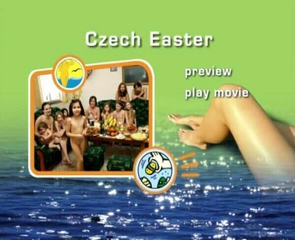 Naturist Freedom: Czech Easter DVD - Nature is considered the bodys natural clothing