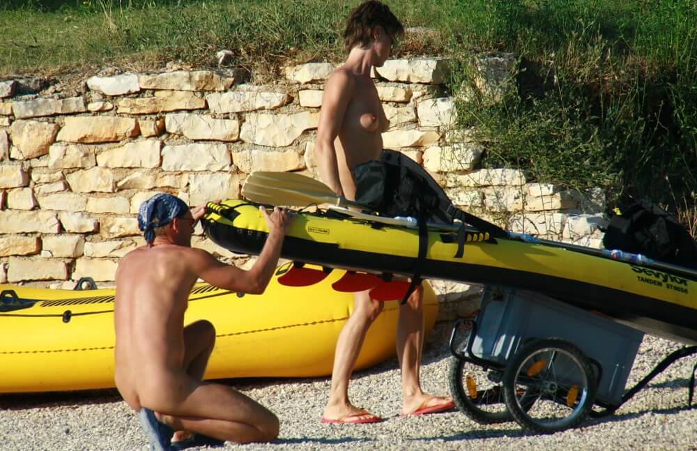 Rafting Team Excursions pics - Mutual respect is an important part of the naturist community