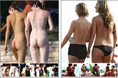 Naturism photo gallery # 41 - The idea of self-acceptance and self-respect is important among naturists