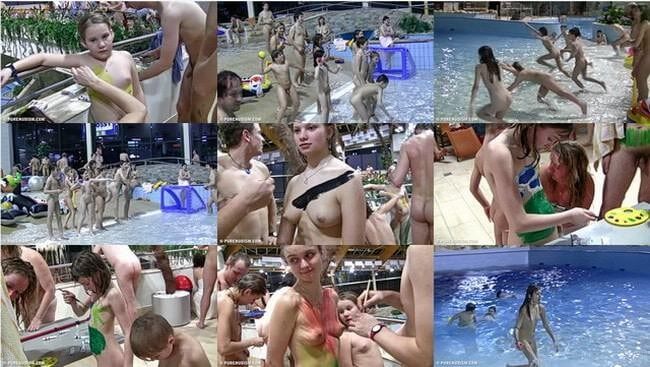 Escaping the hot sun_1 Full HD - Nudist families: open materials for connoisseurs