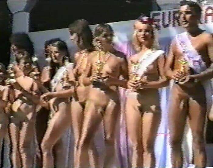 Miss Eureka 1988 video - The benefits of naturist vacations