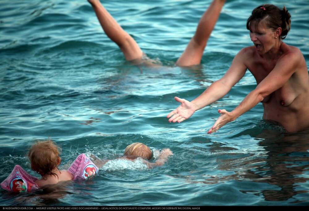 Water Locations Photo Set 6 - A true nudist vacation