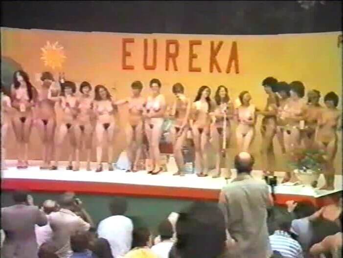 Miss Eureka 1983 video - A defining feature of naturism is the absence of clothing