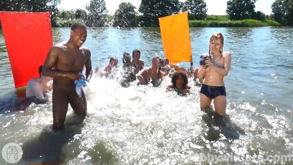 Abbywinters Beach games Full HD - The worship of the naked body
